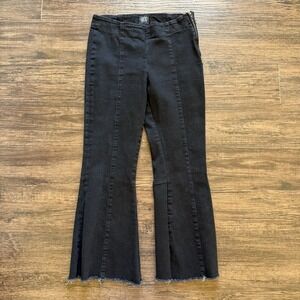 BDG Women's 28 Boho Western Bell Bottoms High Rise Flare Leg Side Zipper Jeans